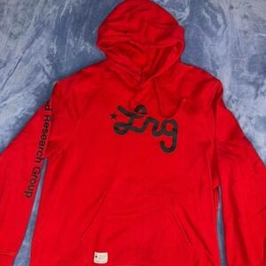 Lifted Research Group LRG Red Pullover Hoodie Size 3xL